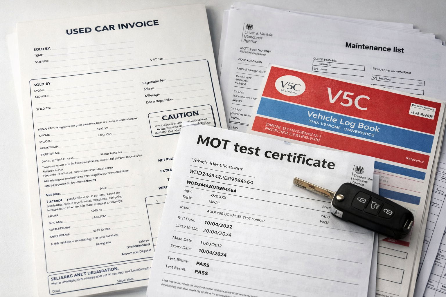 Essential Car Paperwork & Documents | AutoData UK