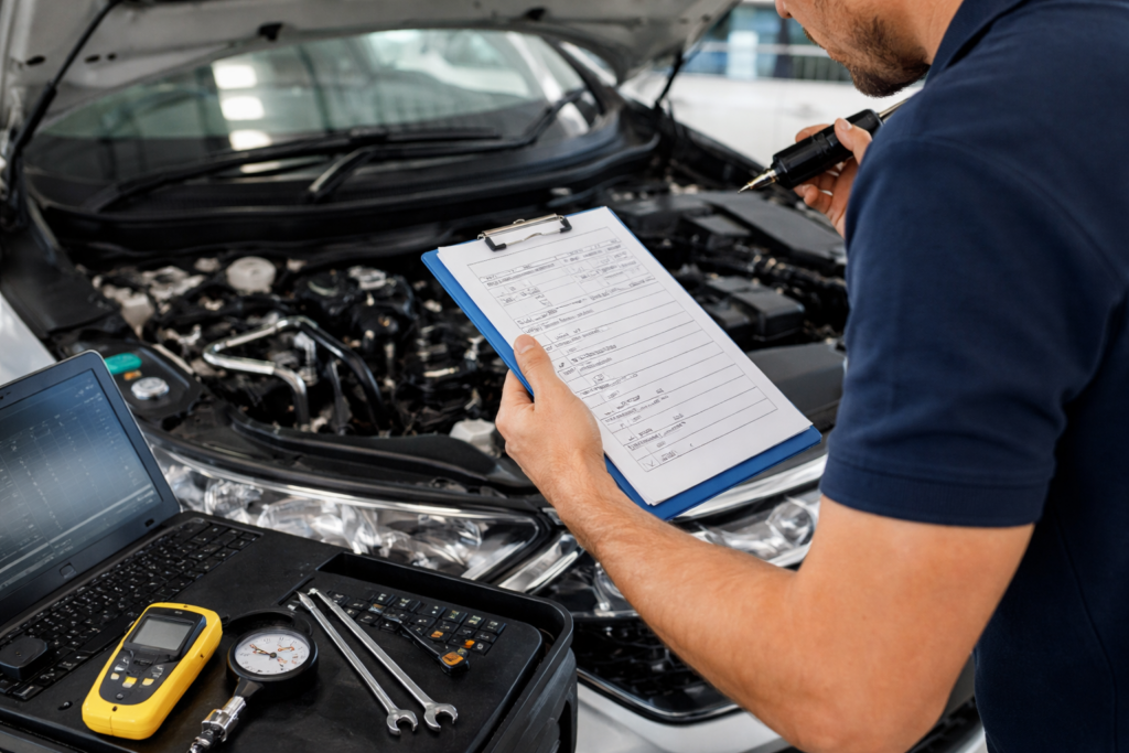 Vehicle checks and inspection tips